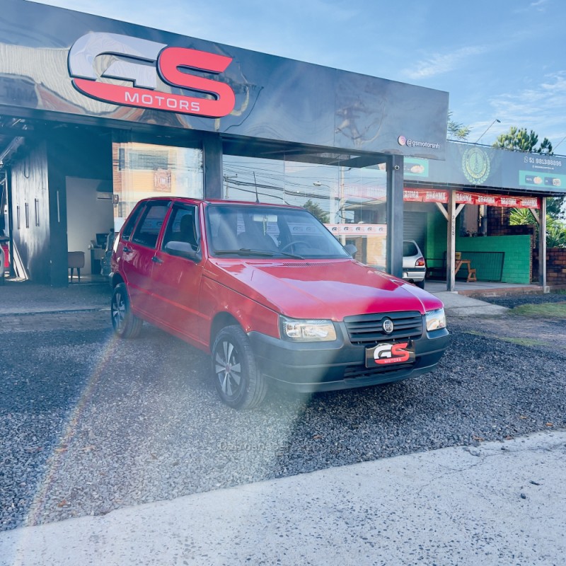 UNO 1.0 MPI MILLE FIRE ECONOMY 8V FLEX 4P MANUAL - 2008 - NOVO HAMBURGO