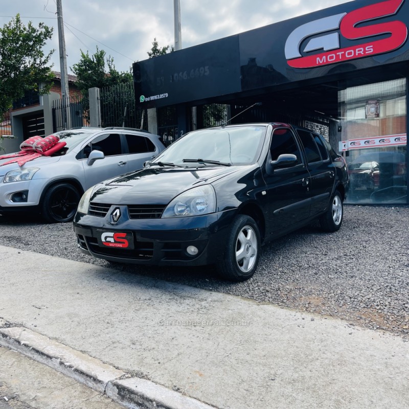 CLIO 1.6 PRIVILÉGE SEDAN 16V GASOLINA 4P MANUAL - 2009 - NOVO HAMBURGO
