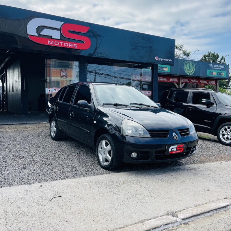 CLIO 1.6 PRIVILÉGE SEDAN 16V GASOLINA 4P MANUAL - 2009 - NOVO HAMBURGO