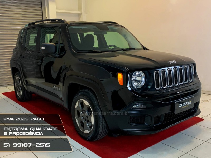 RENEGADE 1.8 16V FLEX 4P MANUAL - 2017 - PORTO ALEGRE