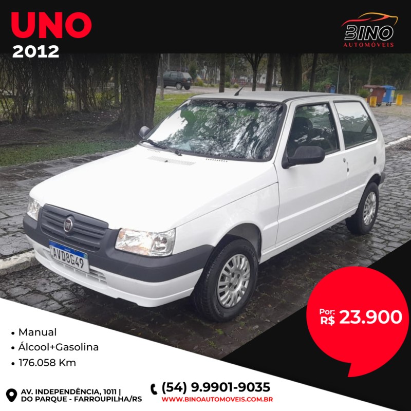 UNO 1.0 MPI MILLE FIRE ECONOMY 8V FLEX 2P MANUAL