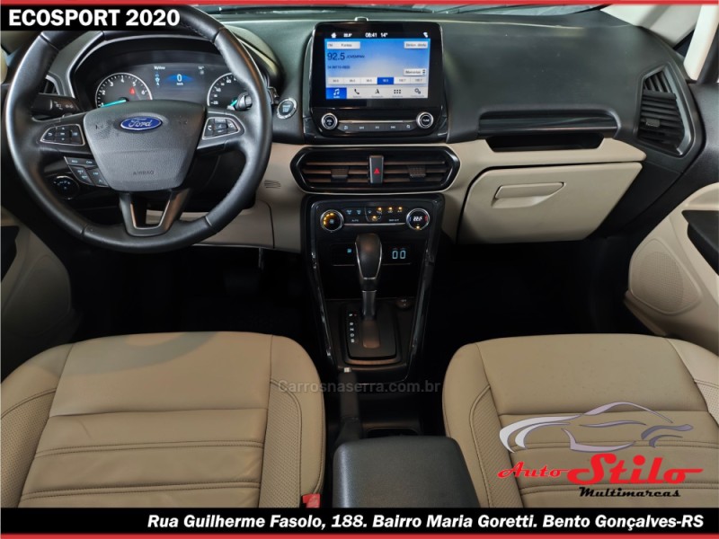 ECOSPORT 1.5 TITANIUM 16V FLEX 4P AUTOMÁTICO - 2020 - BENTO GONçALVES