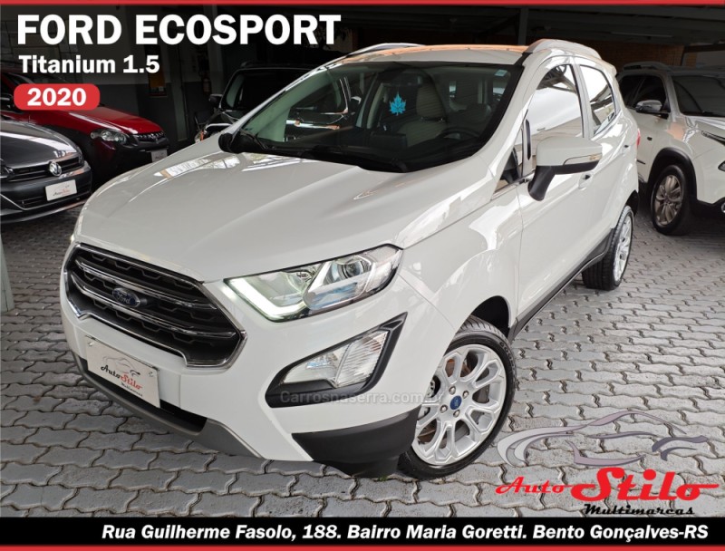 ECOSPORT 1.5 TITANIUM 16V FLEX 4P AUTOMÁTICO - 2020 - BENTO GONçALVES