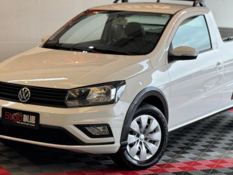 SAVEIRO 1.6 MI TRENDLINE CS 8V FLEX 2P MANUAL - 2018 - ESTâNCIA VELHA