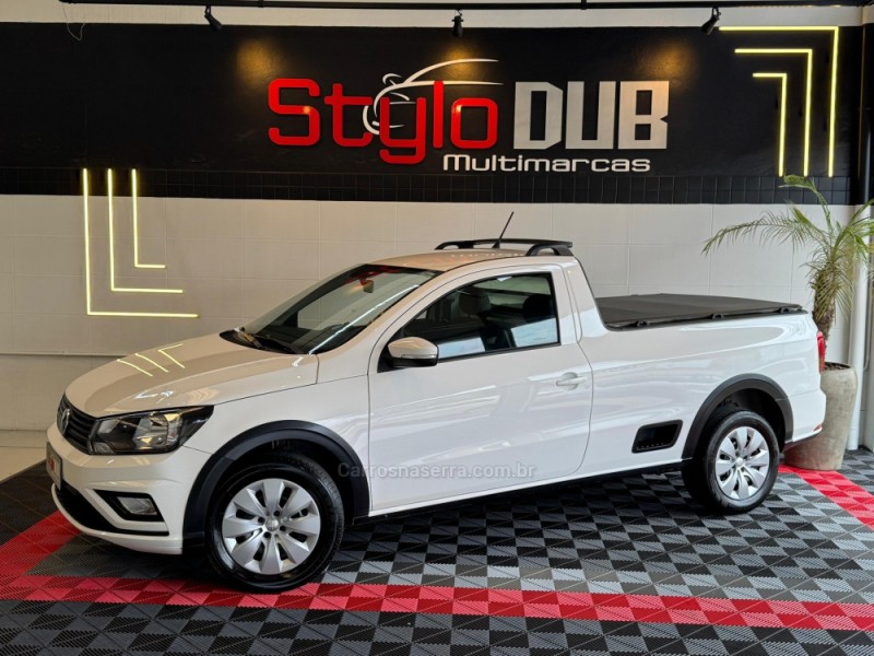 SAVEIRO 1.6 MI TRENDLINE CS 8V FLEX 2P MANUAL - 2018 - ESTâNCIA VELHA