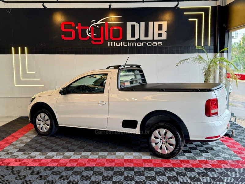 SAVEIRO 1.6 MI TRENDLINE CS 8V FLEX 2P MANUAL - 2018 - ESTâNCIA VELHA