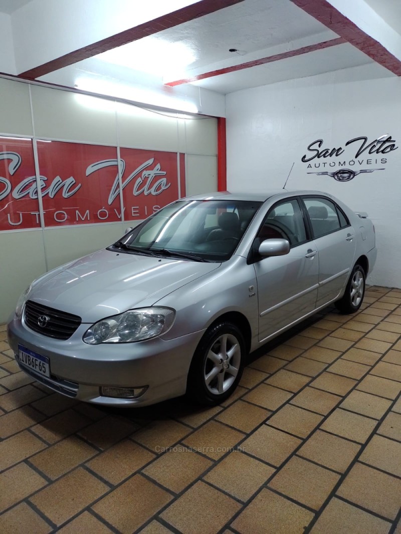 COROLLA 1.8 XEI 16V GASOLINA 4P AUTOMÁTICO - 2004 - CAXIAS DO SUL
