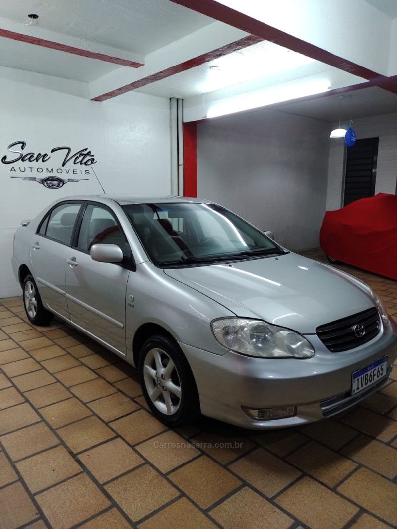 COROLLA 1.8 XEI 16V GASOLINA 4P AUTOMÁTICO - 2004 - CAXIAS DO SUL