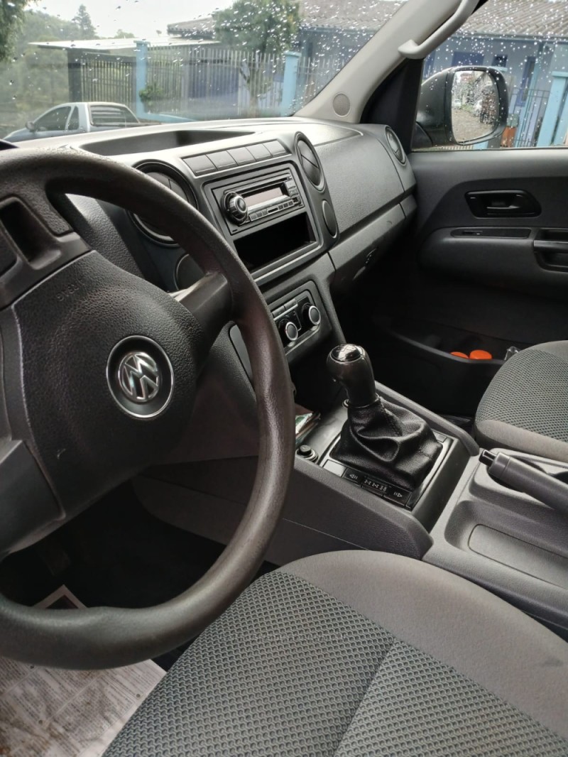 AMAROK 2.0 4X4 CD 16V TURBO INTERCOOLER DIESEL 4P MANUAL - 2012 - NOVA PRATA