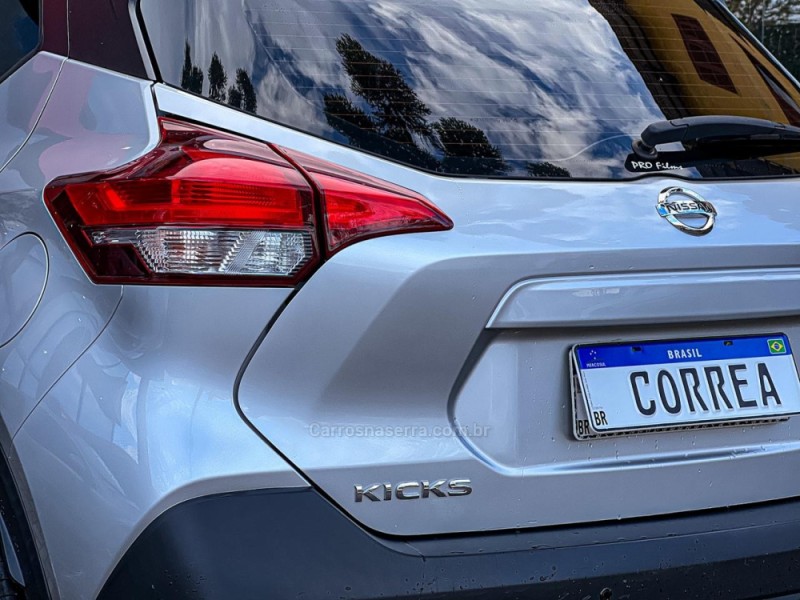 KICKS 1.6 16V FLEX S XTRONIC 4P AUTOMÁTICO - 2018 - CANELA