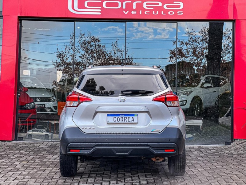 KICKS 1.6 16V FLEX S XTRONIC 4P AUTOMÁTICO - 2018 - CANELA