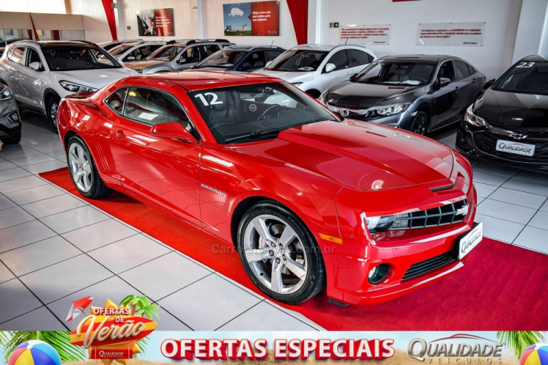 camaro 6.2 ss coupe v8 gasolina 2p automatico 2012 santa cruz do sul