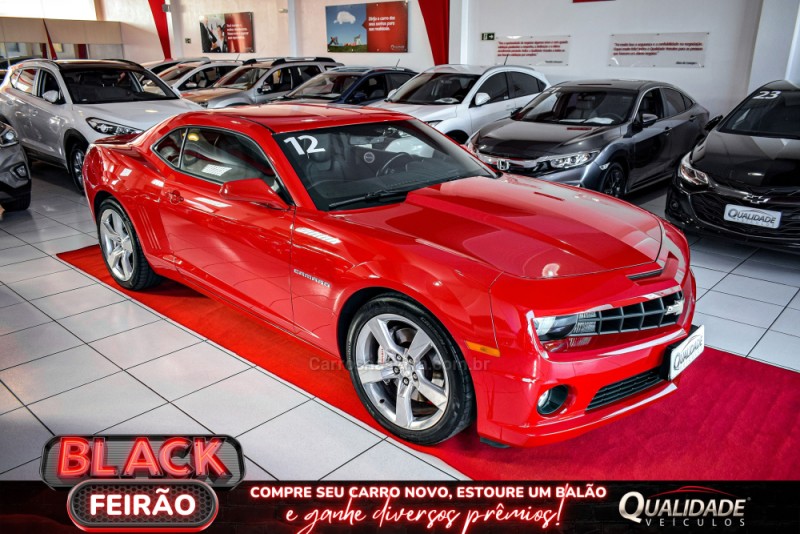 camaro 6.2 ss coupe v8 gasolina 2p automatico 2012 santa cruz do sul
