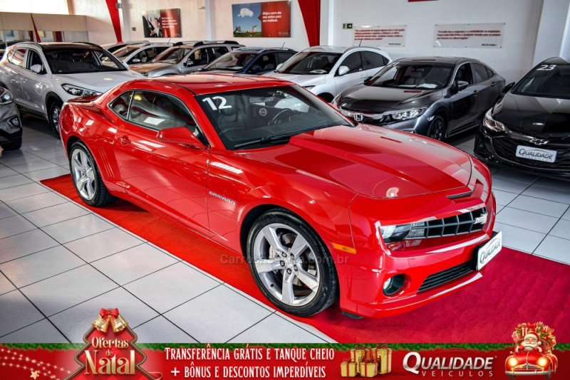 camaro 6.2 ss coupe v8 gasolina 2p automatico 2012 santa cruz do sul