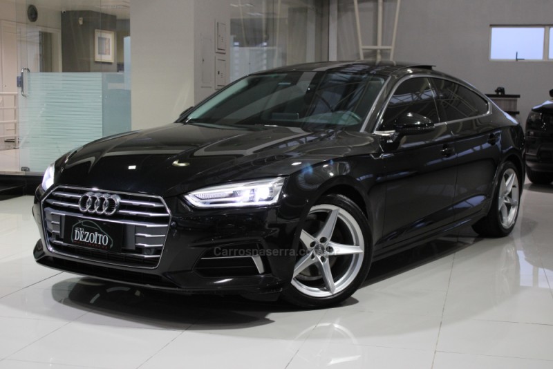 A5 2.0 TFSI SPORTBACK AMBIENTE 16V GASOLINA 4P MULTITRONIC - 2018 - CAXIAS DO SUL