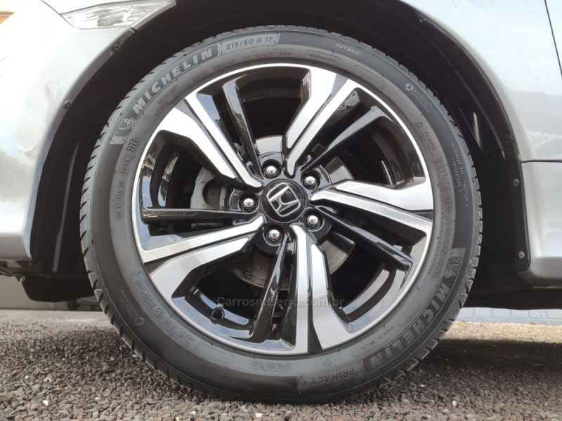 CIVIC 1.5 16V TOURING TURBO GASOLINA 4P AUTOMÁTICO - 2019 - VENâNCIO AIRES