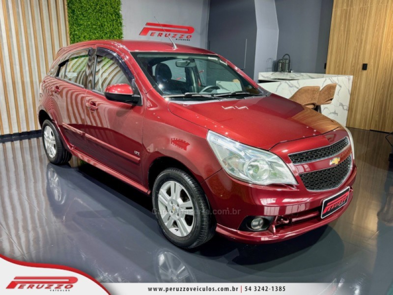 AGILE 1.4 MPFI LTZ 8V FLEX 4P MANUAL - 2011 - NOVA PRATA