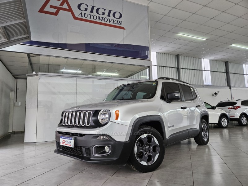 renegade 1.8 16v flex sport 4p automatico 2017 tapejara