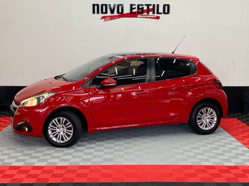 208 1.6 allure 16v flex 4p automatico 2017 caxias do sul