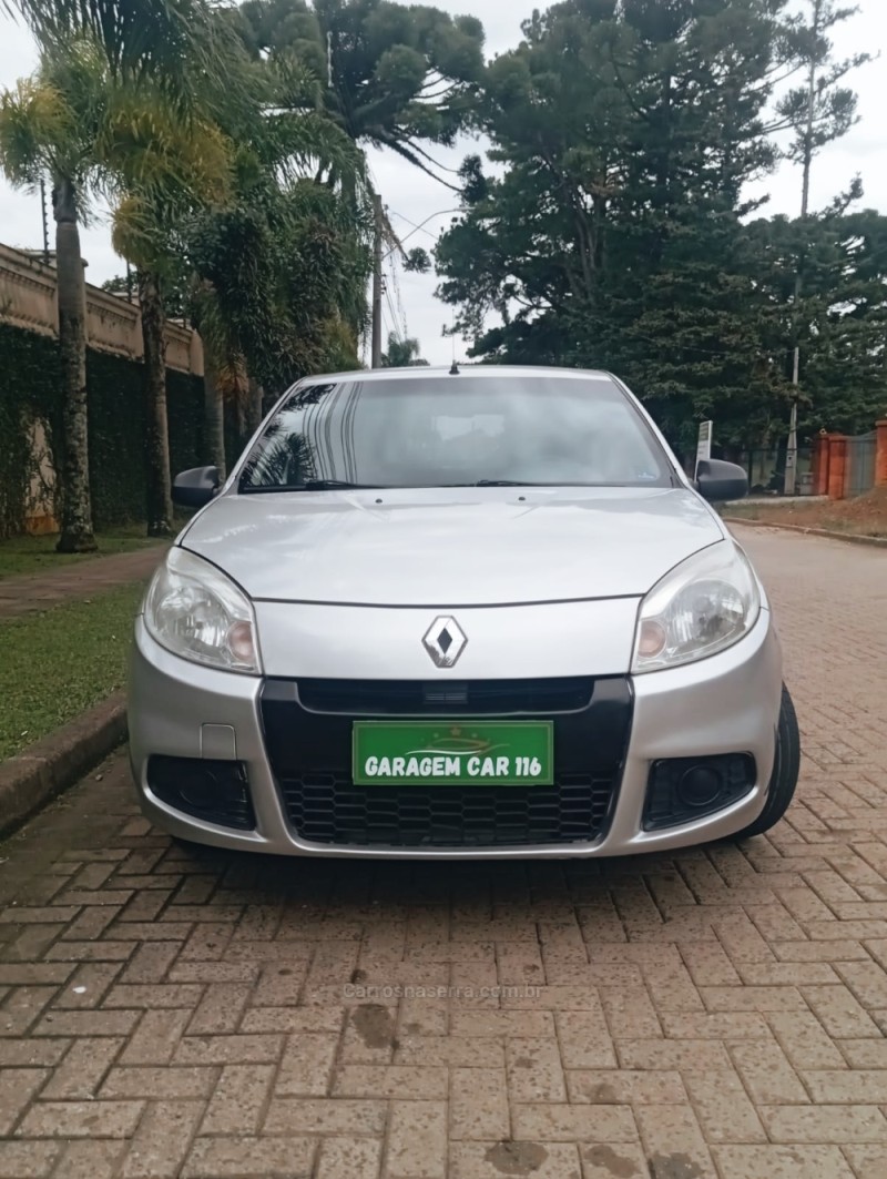 SANDERO 1.0 AUTHENTIQUE 16V FLEX 4P MANUAL - 2013 - CAXIAS DO SUL