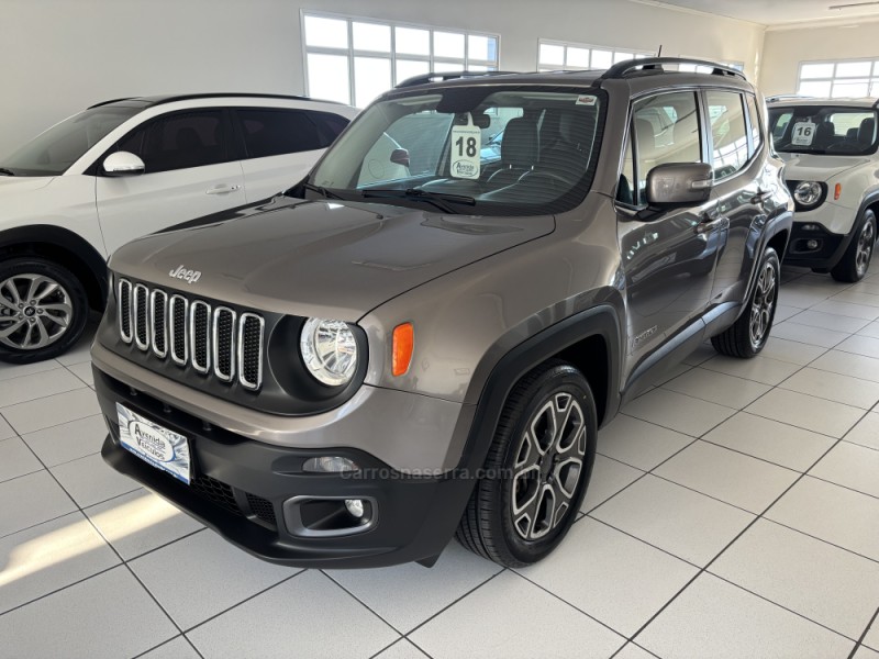 RENEGADE 1.8 16V FLEX LONGITUDE 4P AUTOMÁTICO - 2018 - BENTO GONçALVES
