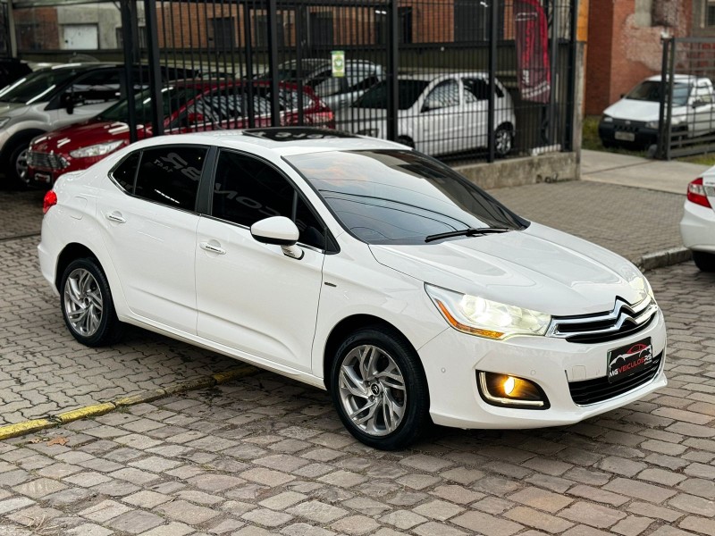 C4 LOUNGE 1.6 EXCLUSIVE 16V TURBO FLEX 4P AUTOMÁTICO - 2015 - CAXIAS DO SUL