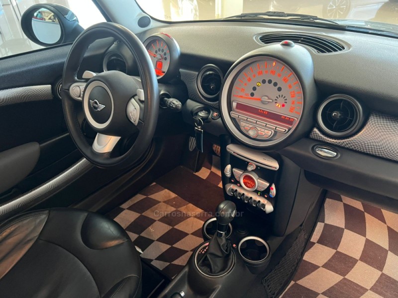 COOPER 1.6 S 16V TURBO GASOLINA 2P AUTOMÁTICO - 2010 - TAQUARA
