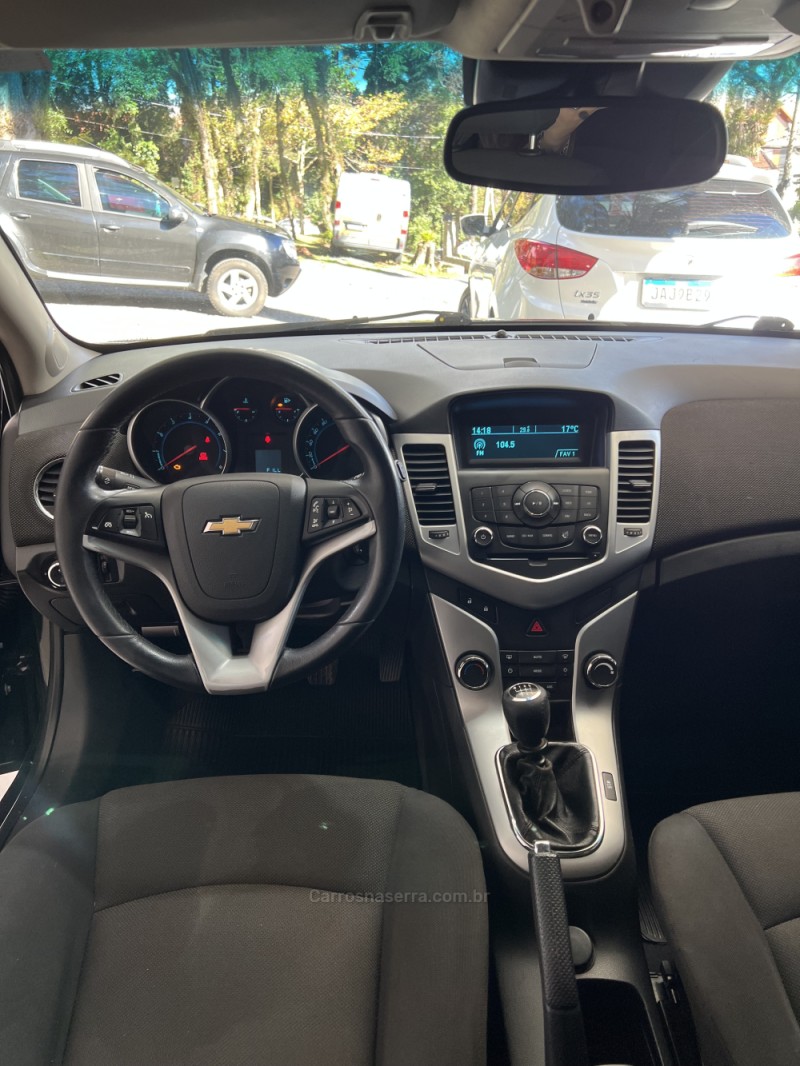 CRUZE 1.4 TURBO LTZ 16V FLEX 4P AUTOMÁTICO - 2014 - CANELA