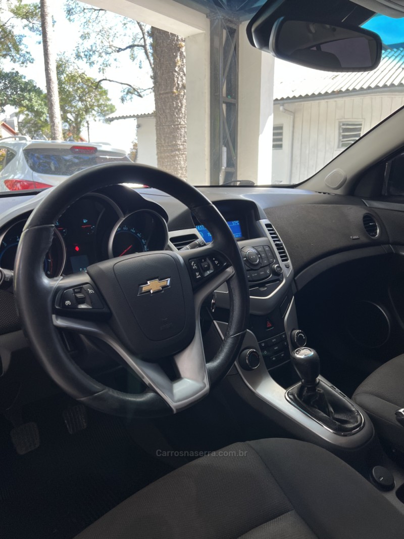 CRUZE 1.4 TURBO LTZ 16V FLEX 4P AUTOMÁTICO - 2014 - CANELA