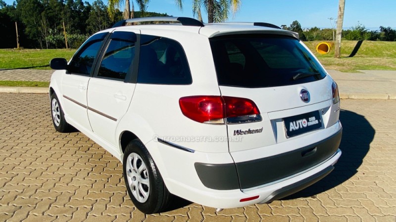 PALIO 1.4 MPI ATTRACTIVE WEEKEND 8V FLEX 4P MANUAL - 2017 - DOIS IRMãOS