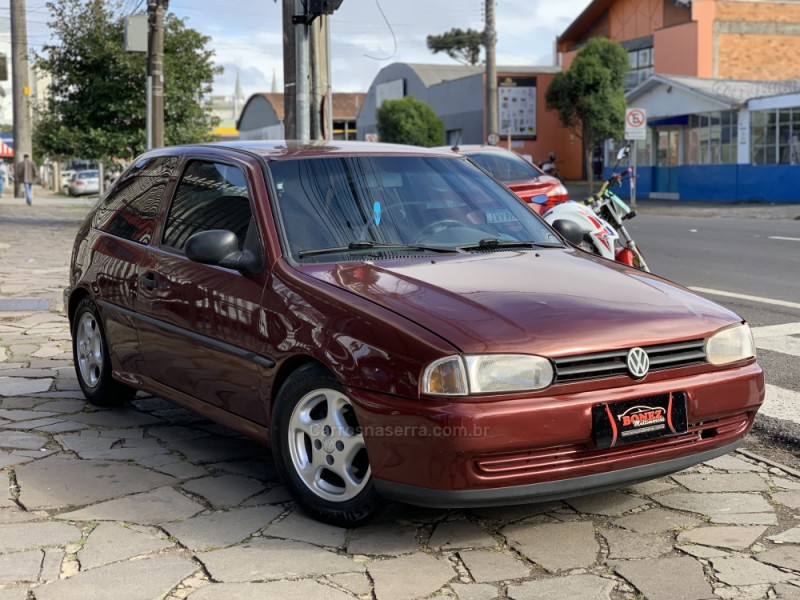 GOL 1.6 MI CL 8V GASOLINA 2P MANUAL - 1996 - CAXIAS DO SUL