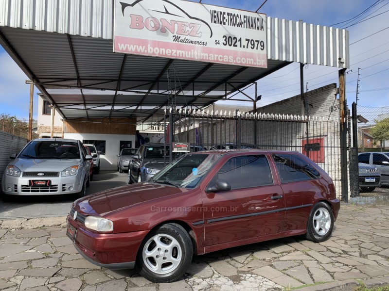 GOL 1.6 MI CL 8V GASOLINA 2P MANUAL - 1996 - CAXIAS DO SUL