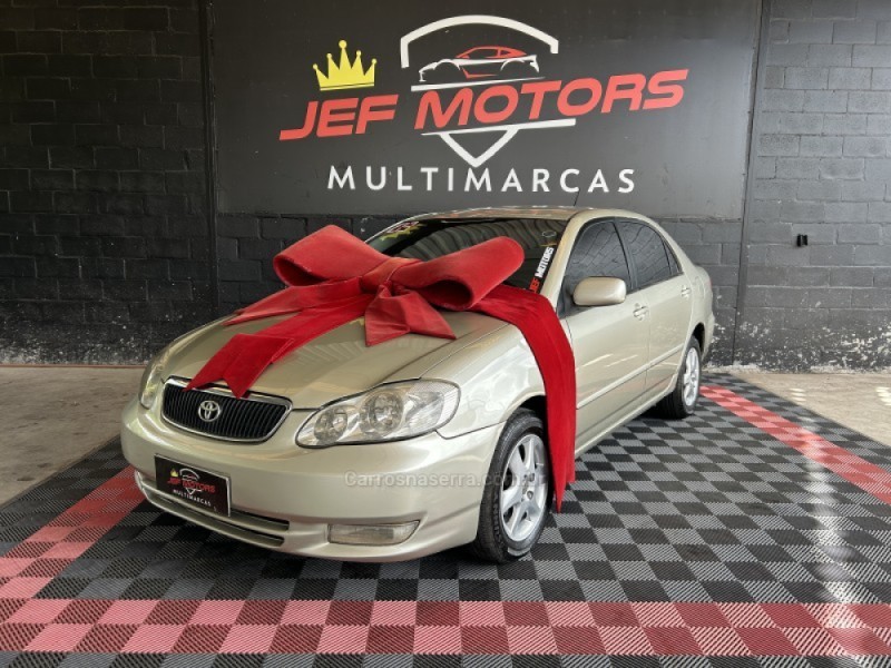 COROLLA 1.8 SE-G 16V GASOLINA 4P AUTOMÁTICO - 2003 - CAXIAS DO SUL
