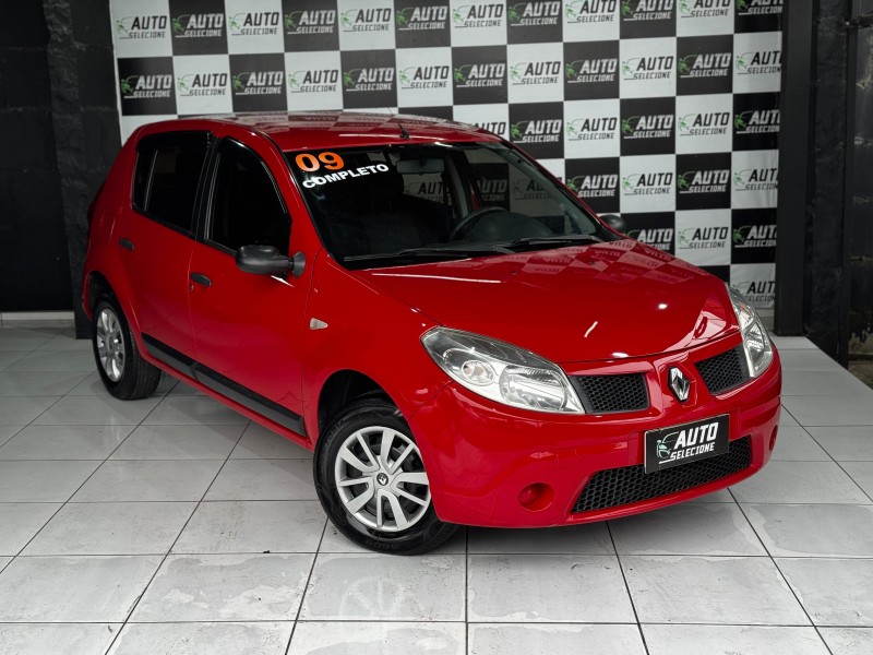sandero 1.0 expression 16v flex 4p manual 2009 caxias do sul