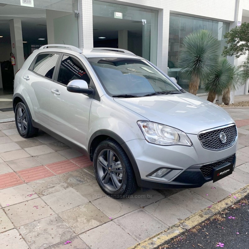 KORANDO 2.0 GLS 4X4 16V TURBO DIESEL 4P AUTOMÁTICO - 2012 - FLORES DA CUNHA