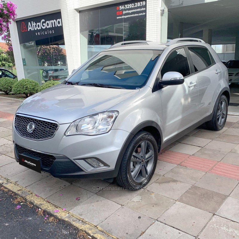 korando 2.0 gls 4x4 16v turbo diesel 4p automatico 2012 flores da cunha