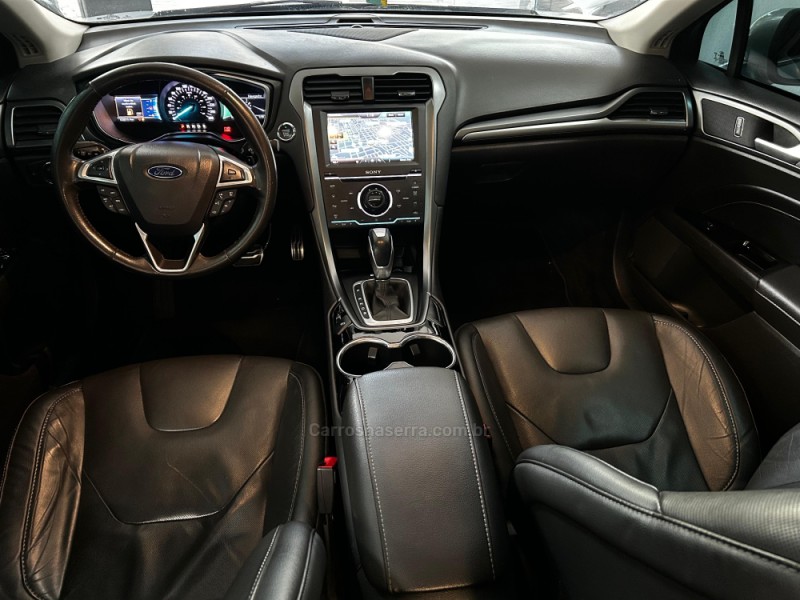 FUSION 2.0 TITANIUM GTDI ECOBOOST FWD GASOLINA 4P AUTOMÁTICO - 2015 - CAXIAS DO SUL