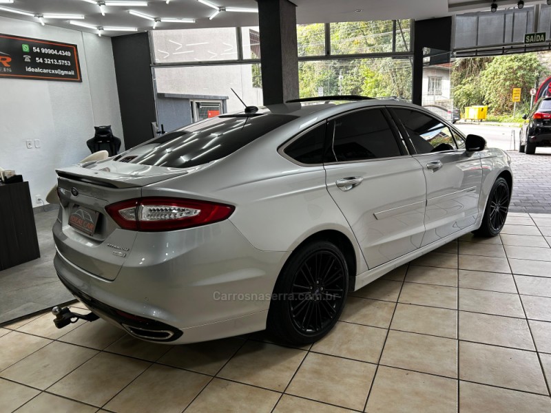 FUSION 2.0 TITANIUM GTDI ECOBOOST FWD GASOLINA 4P AUTOMÁTICO - 2015 - CAXIAS DO SUL