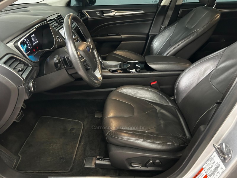 FUSION 2.0 TITANIUM GTDI ECOBOOST FWD GASOLINA 4P AUTOMÁTICO - 2015 - CAXIAS DO SUL