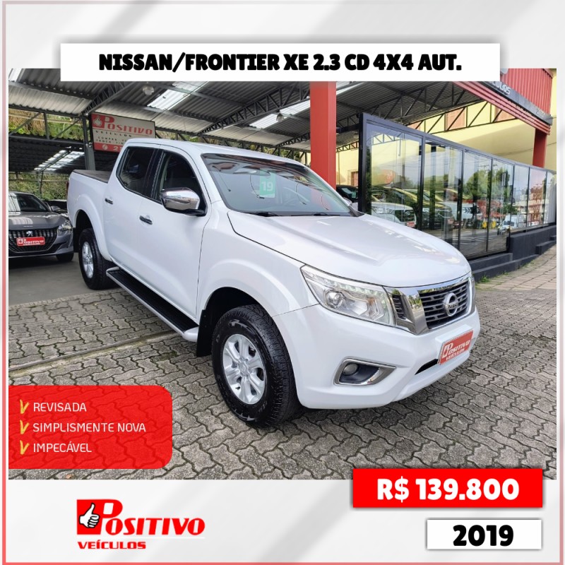 frontier 2.3 xe 4x4 cd bi turbo diesel 4p automatico 2019 caxias do sul