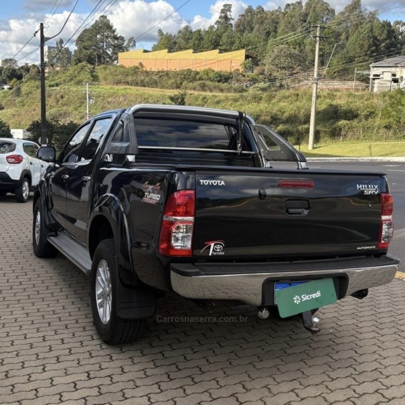 HILUX 3.0 SRV 4X4 CD 16V TURBO INTERCOOLER DIESEL 4P AUTOMÁTICO - 2013 - CAXIAS DO SUL