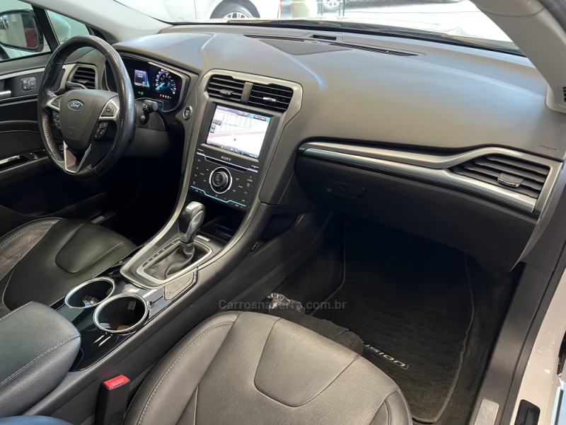 FUSION 2.0 TITANIUM FWD 16V GASOLINA 4P AUTOMÁTICO - 2013 - ESTâNCIA VELHA