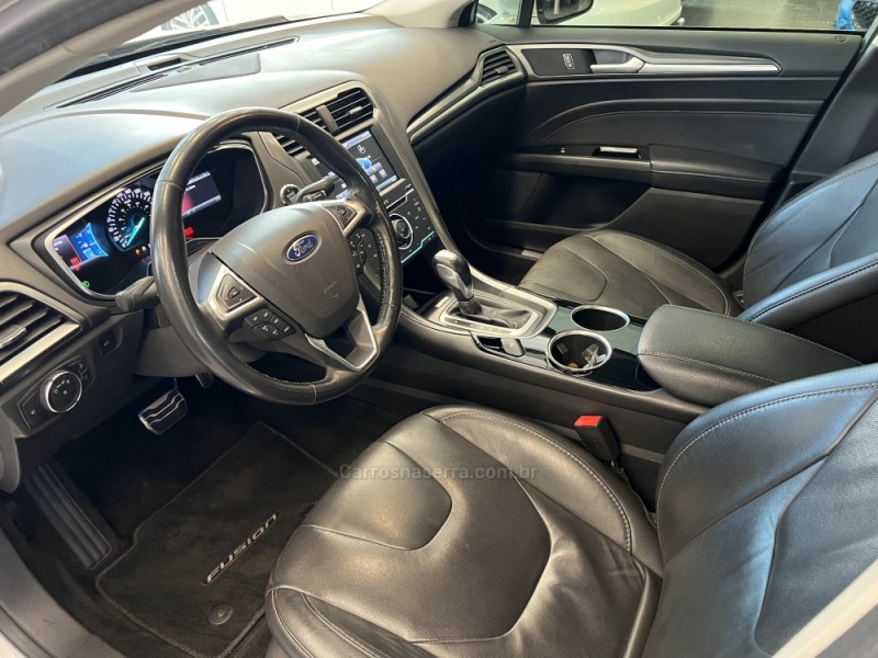 FUSION 2.0 TITANIUM FWD 16V GASOLINA 4P AUTOMÁTICO - 2013 - ESTâNCIA VELHA