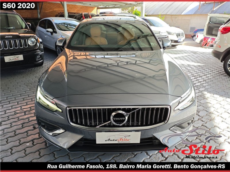S60 2.0 T5 INSCRIPTION 16V TURBO GASOLINA 4P AUTOMÁTICO - 2020 - BENTO GONçALVES