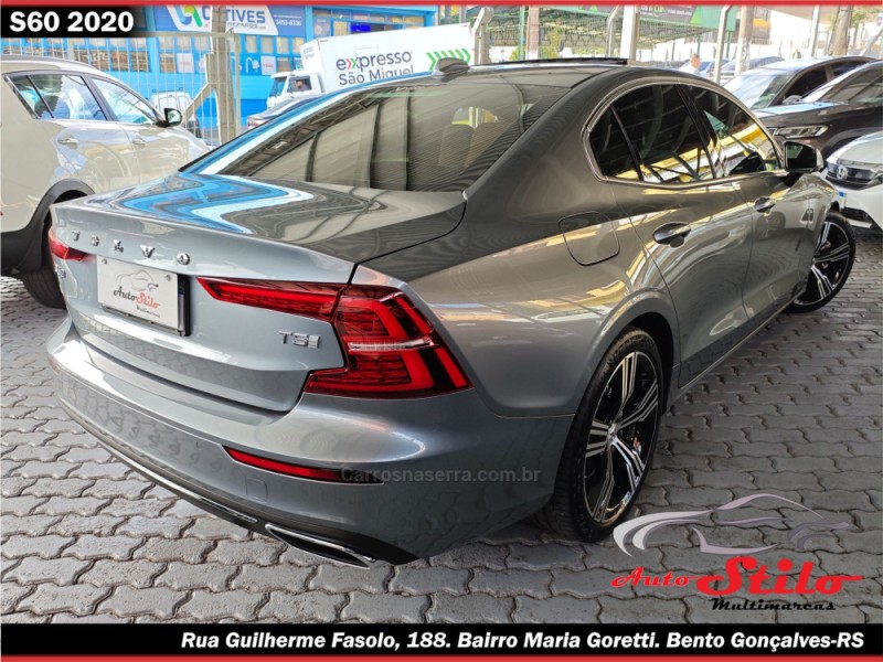 S60 2.0 T5 INSCRIPTION 16V TURBO GASOLINA 4P AUTOMÁTICO - 2020 - BENTO GONçALVES