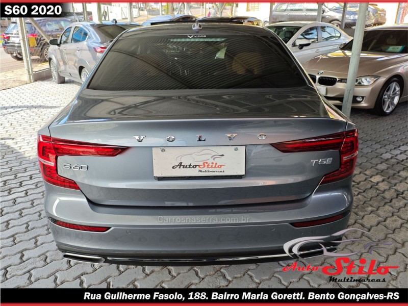 S60 2.0 T5 INSCRIPTION 16V TURBO GASOLINA 4P AUTOMÁTICO - 2020 - BENTO GONçALVES