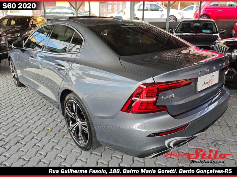 S60 2.0 T5 INSCRIPTION 16V TURBO GASOLINA 4P AUTOMÁTICO - 2020 - BENTO GONçALVES