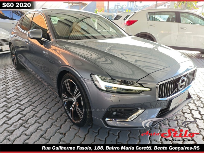 S60 2.0 T5 INSCRIPTION 16V TURBO GASOLINA 4P AUTOMÁTICO - 2020 - BENTO GONçALVES