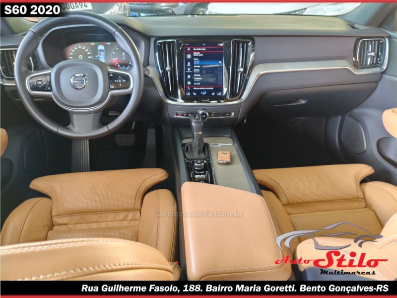 S60 2.0 T5 INSCRIPTION 16V TURBO GASOLINA 4P AUTOMÁTICO - 2020 - BENTO GONçALVES