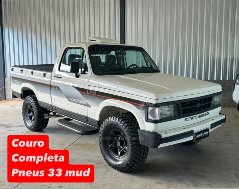 d20 4.0 custom de luxe cs 8v turbo diesel 2p manual 1990 campo bom